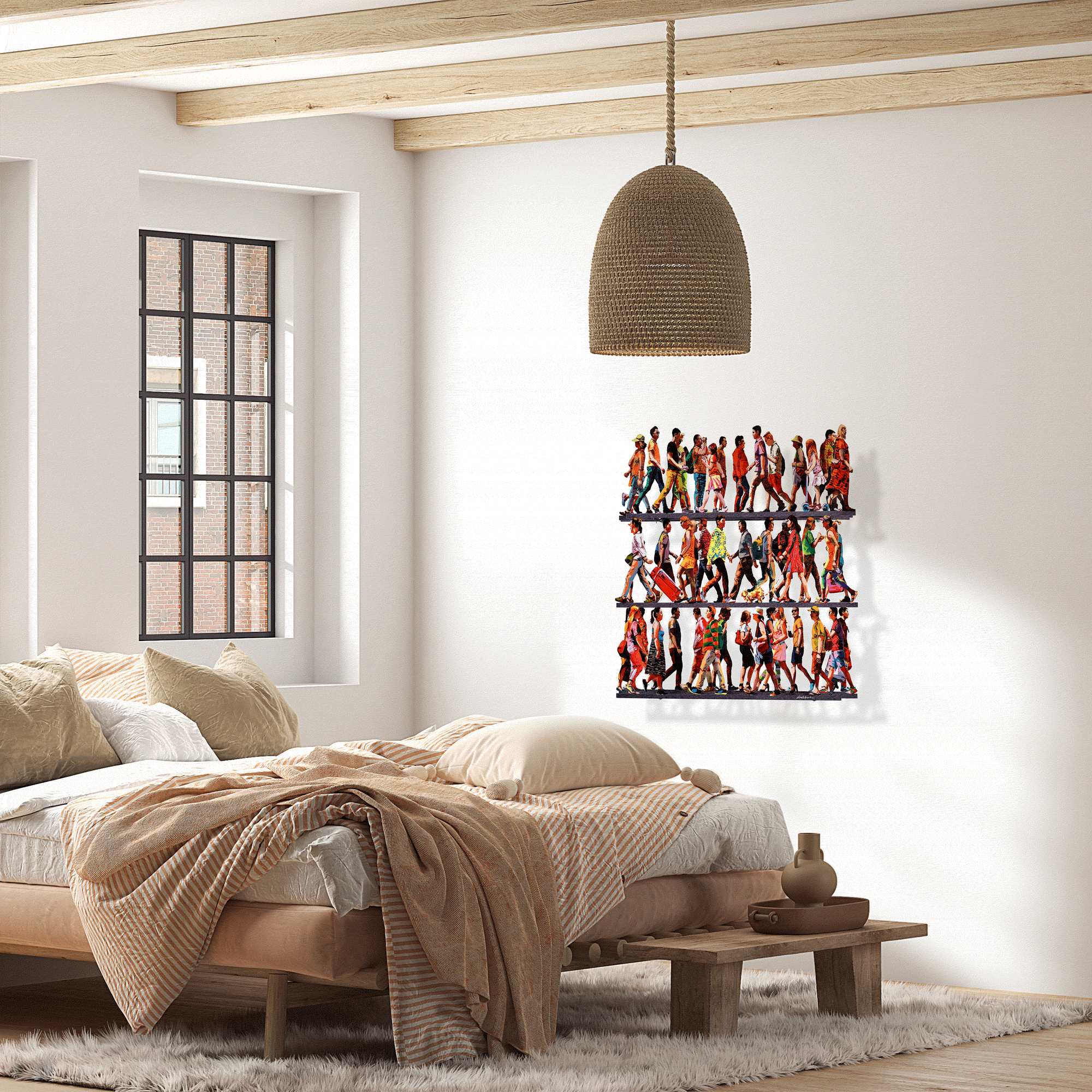 New Year Art Refresh 2027: Elevate Your Space with 3D Metal Sculptures - David Gerstein 3D Metal Wall Sculpture