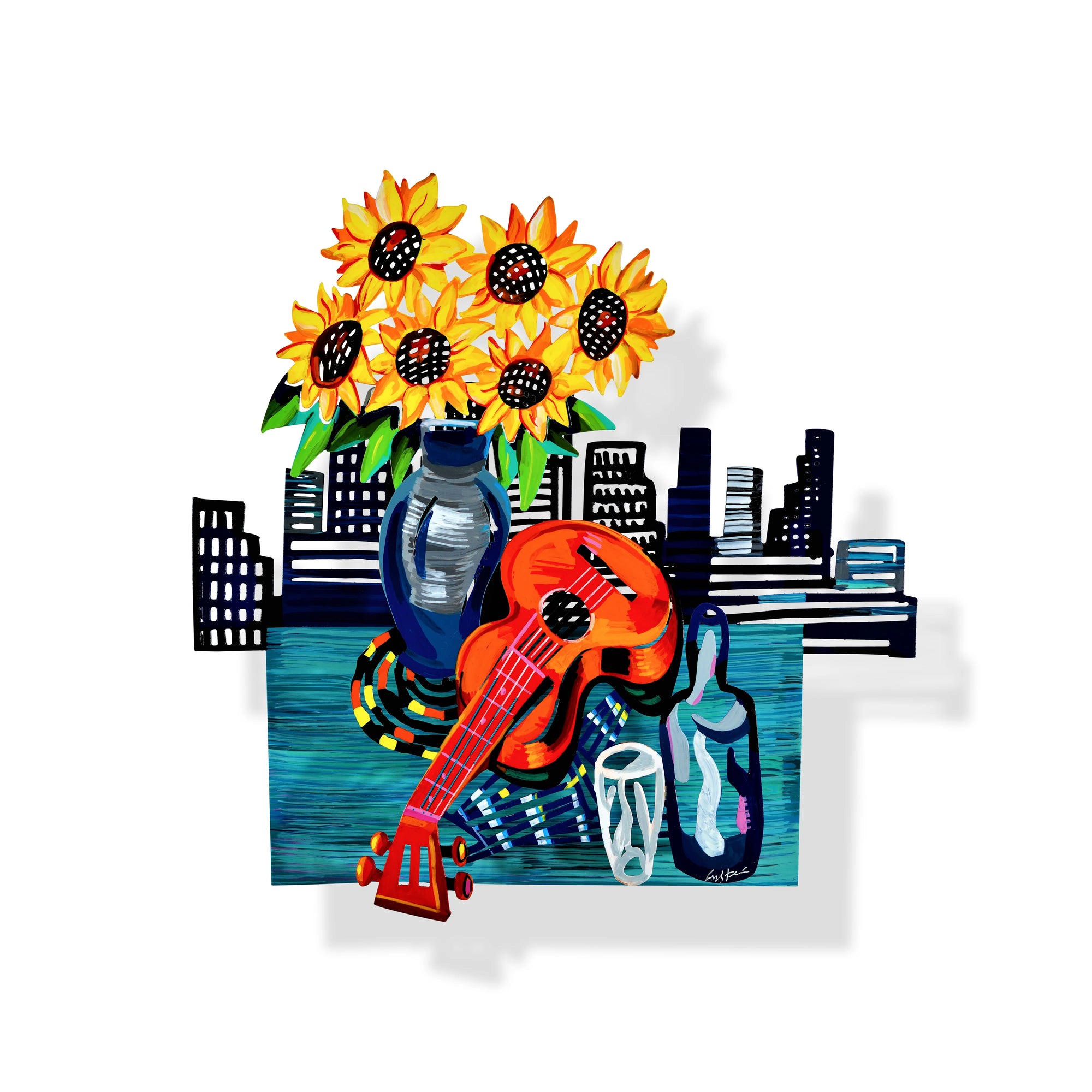 David Gerstein City Celebration - Premium Office Wall Art