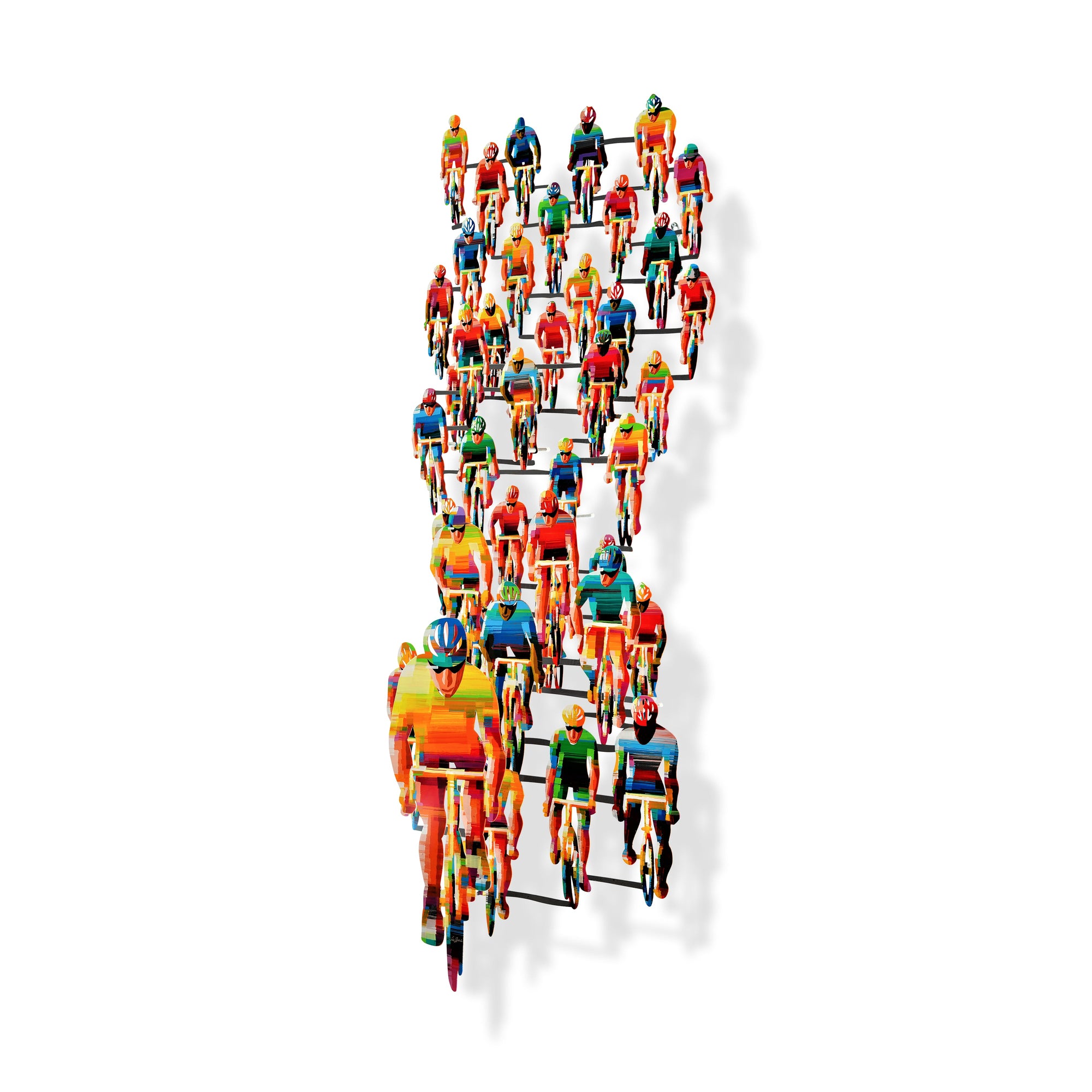 Bold Art for Dad: Unique Father's Day Art Gift Ideas - David Gerstein 3D Metal Wall Sculpture