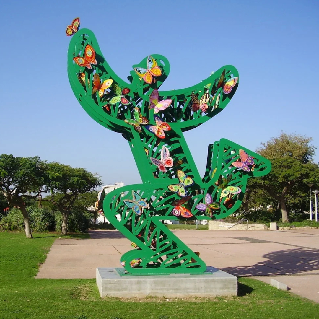 Exploring Public Installations by David Gerstein Worldwide - David Gerstein 3D Metal Wall Sculpture