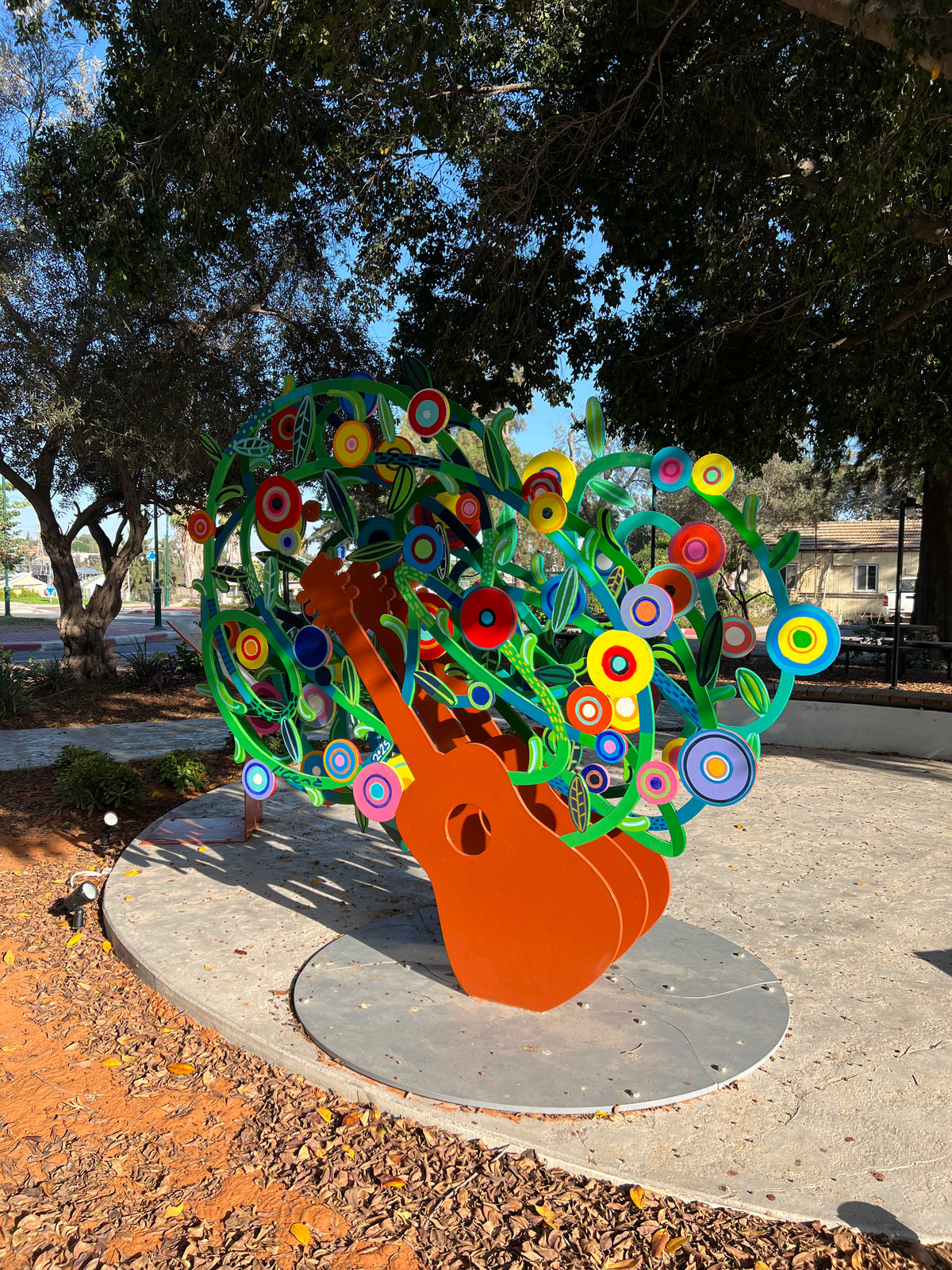 The Guitar of Dan Telesnikov - Artwork by David Gerstein (Alternate View)