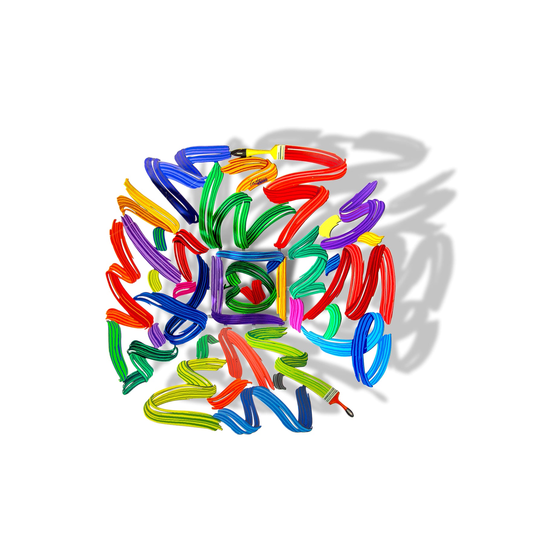 Bowl-Brush Strokes<br>$350.00