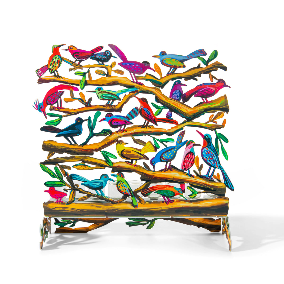 Hanukiah-Twitters-Birds