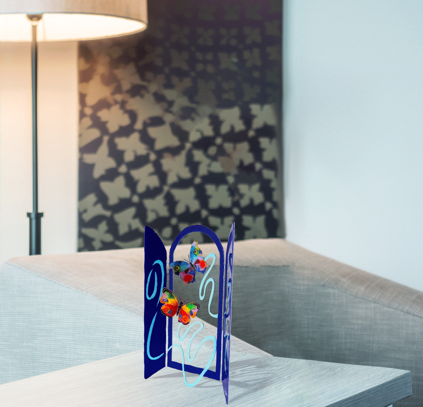 Butterflies Window-Small<br>$140.00
