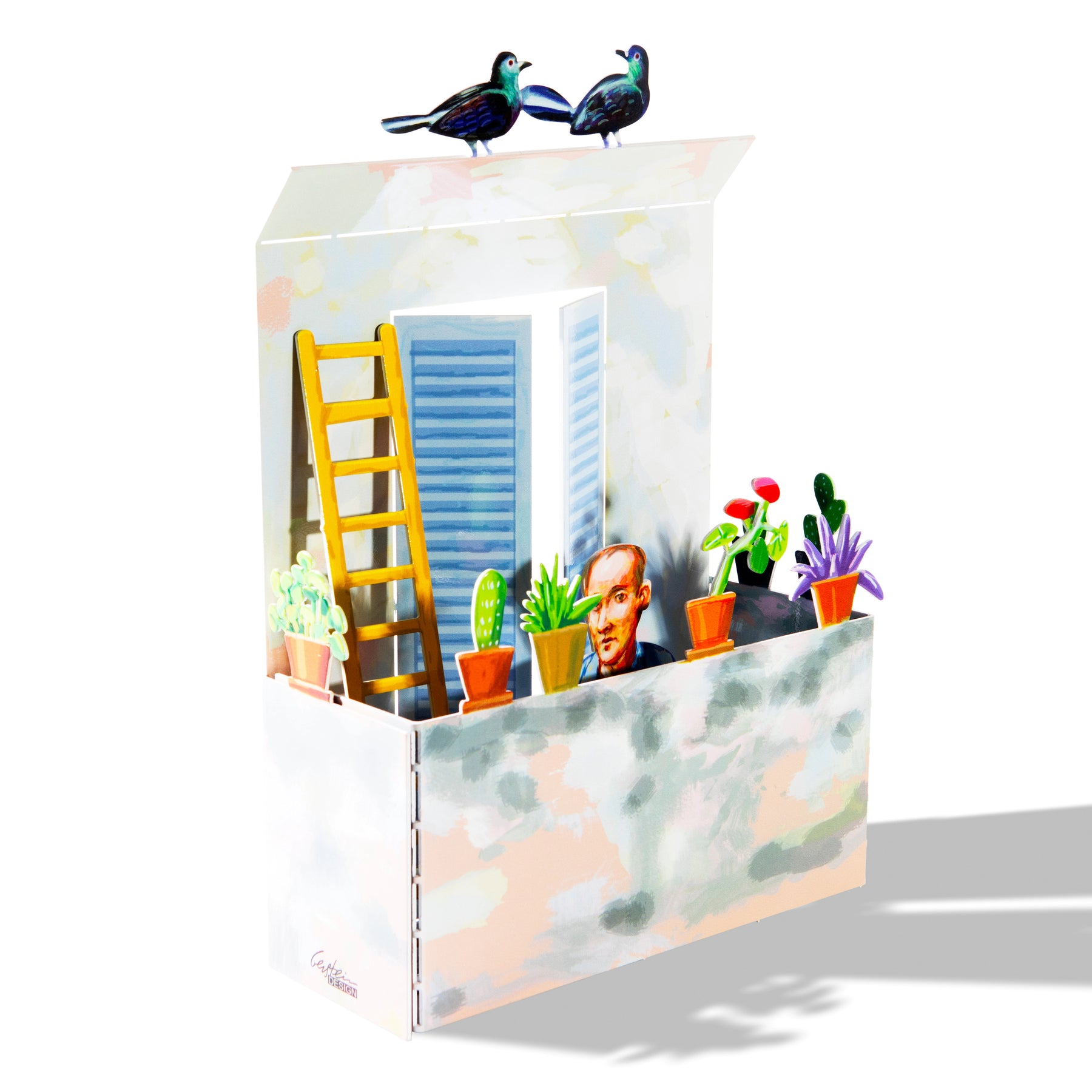 Balcony with Image 25cm 02<br>$515.00