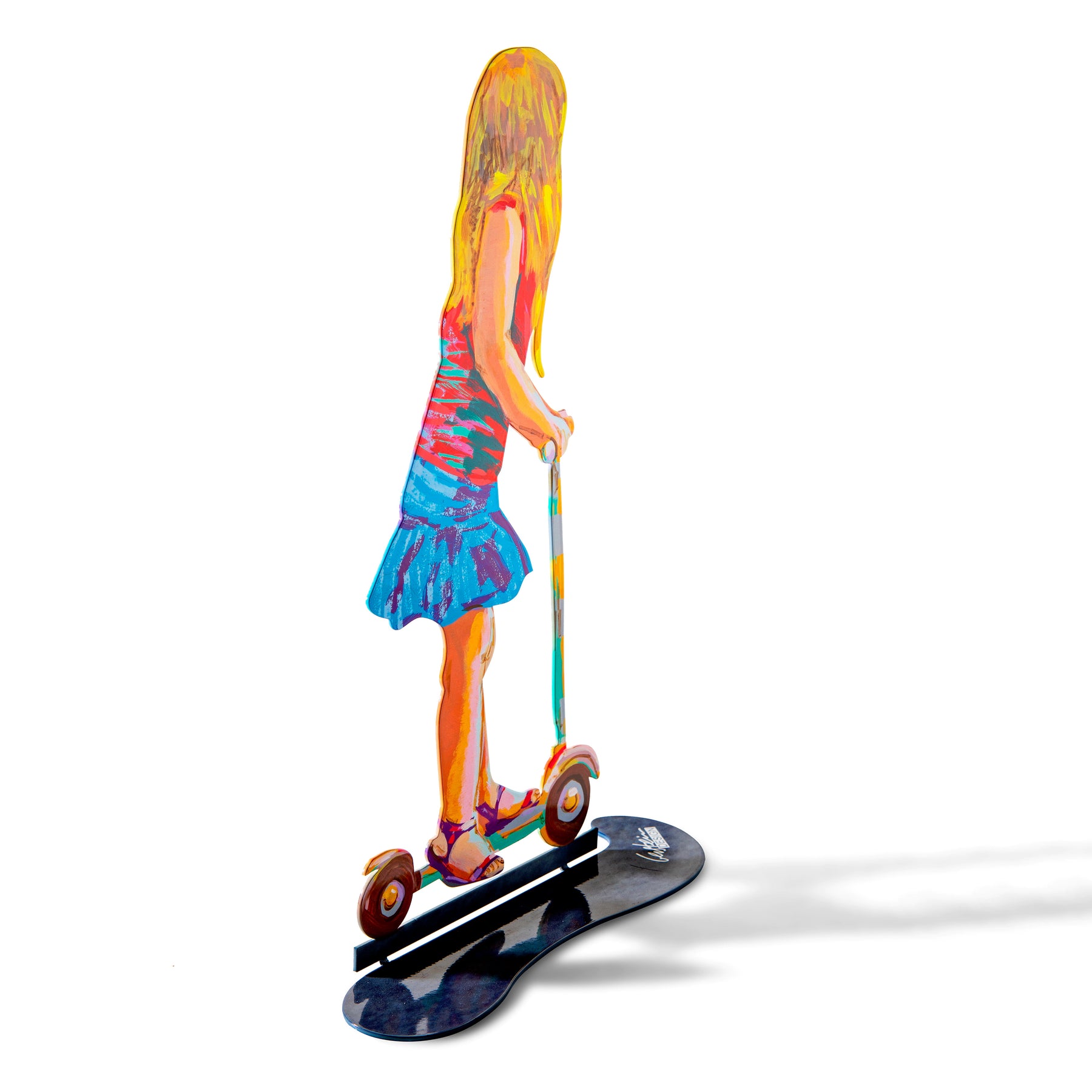 Girl on Scooter<br>$230.00