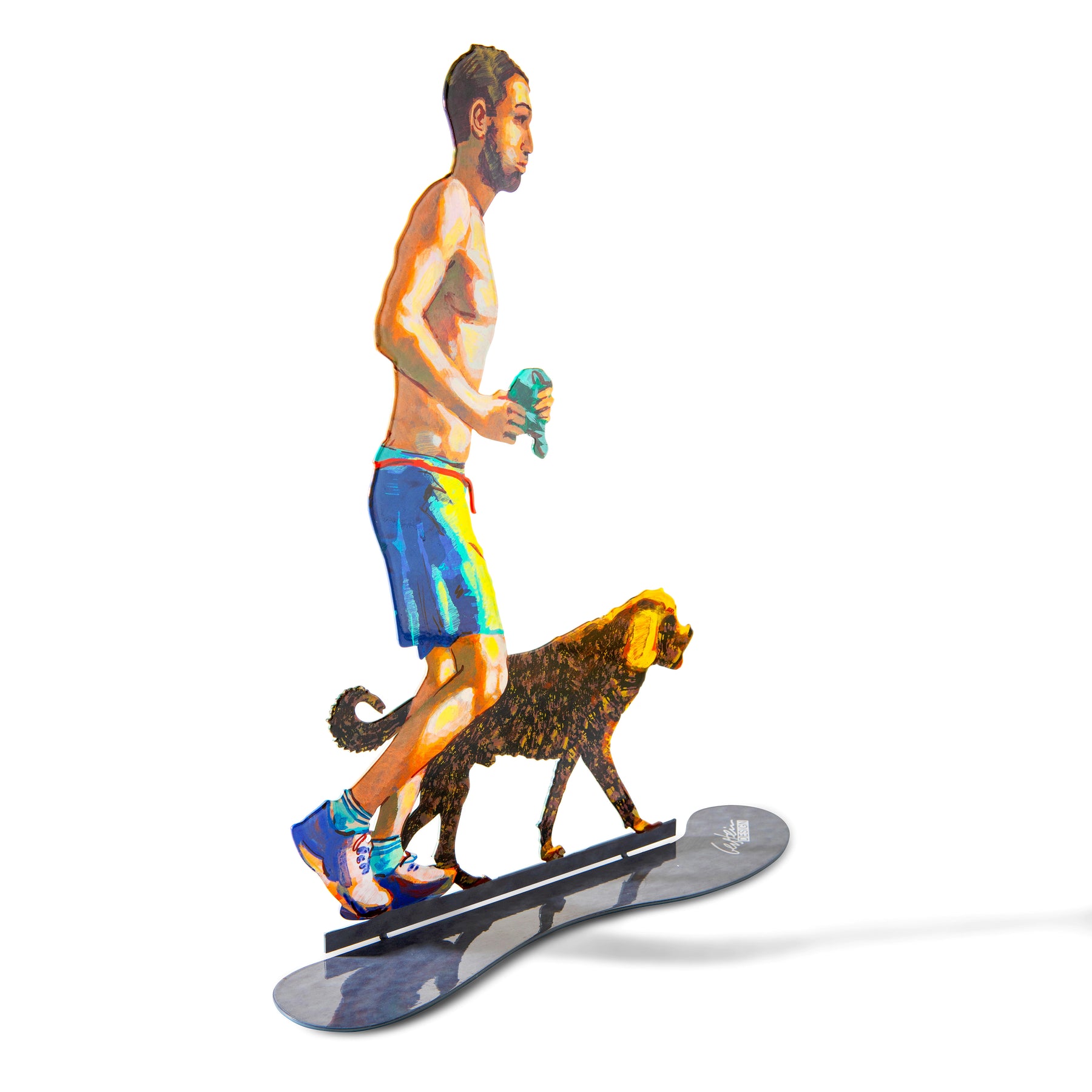 Jogger with Dog<br>$230.00