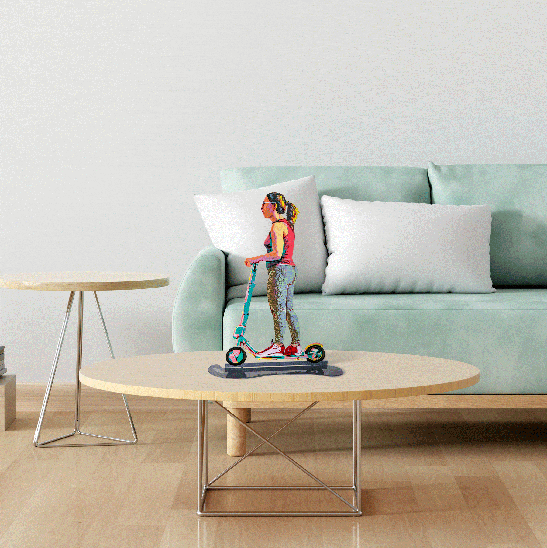 Traveler on Scooter<br>$230.00