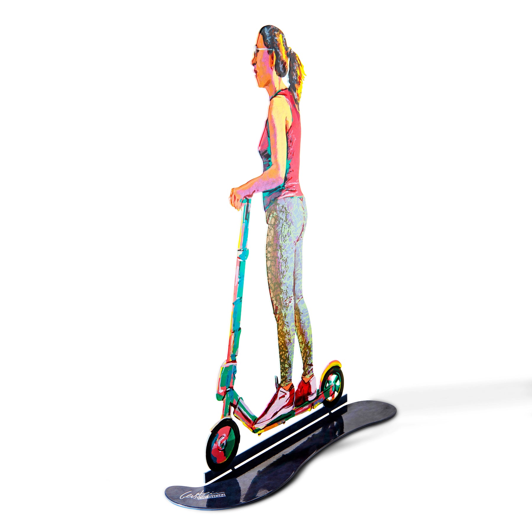Traveler on Scooter<br>$230.00