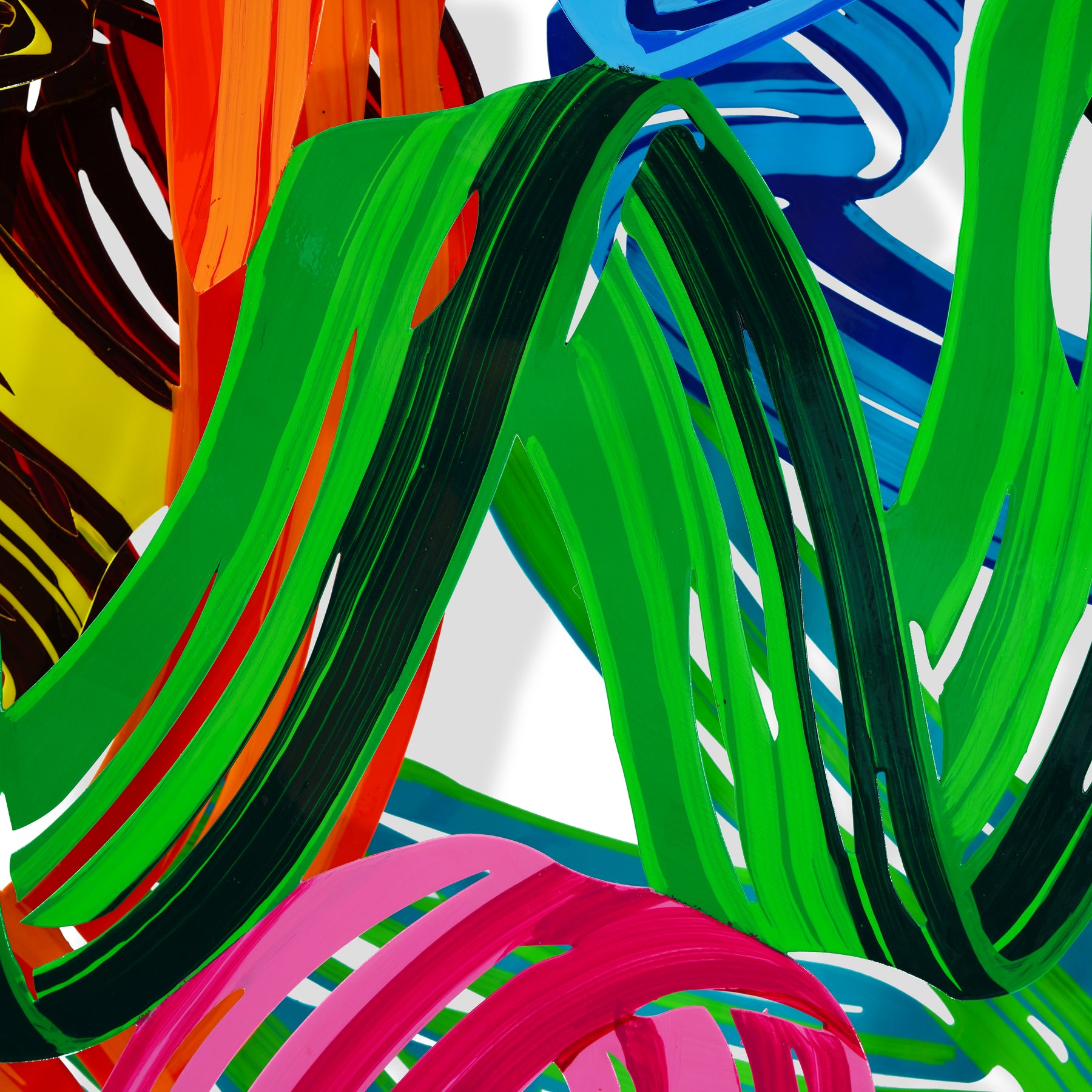 Oval Brush Strokes