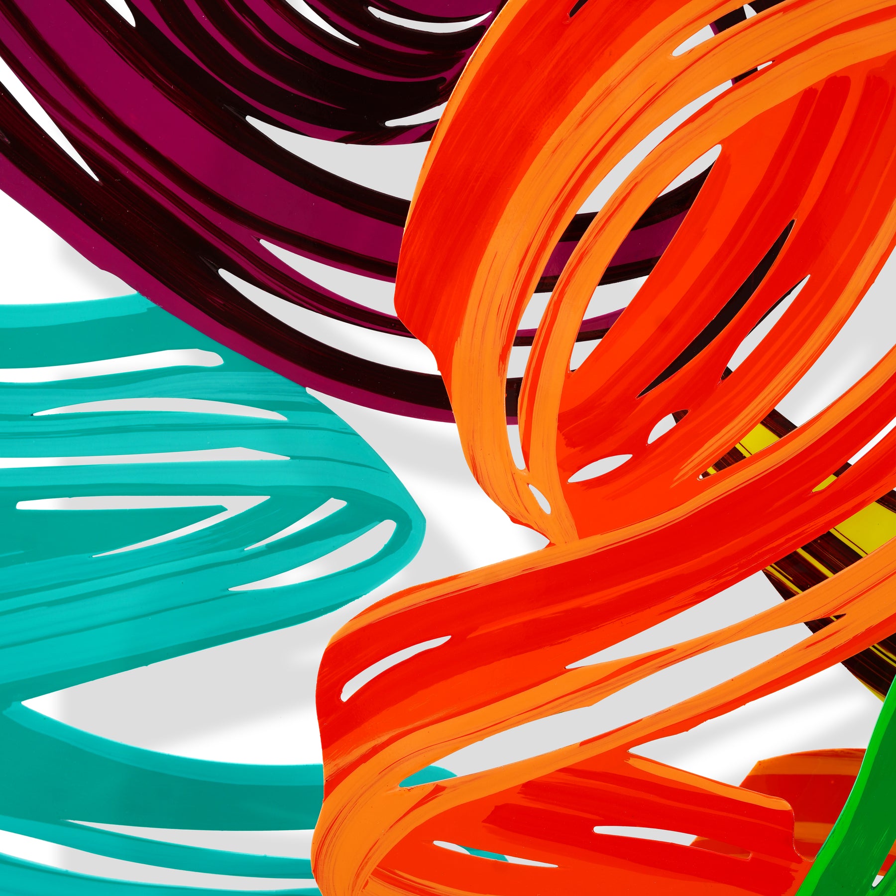Oval Brush Strokes