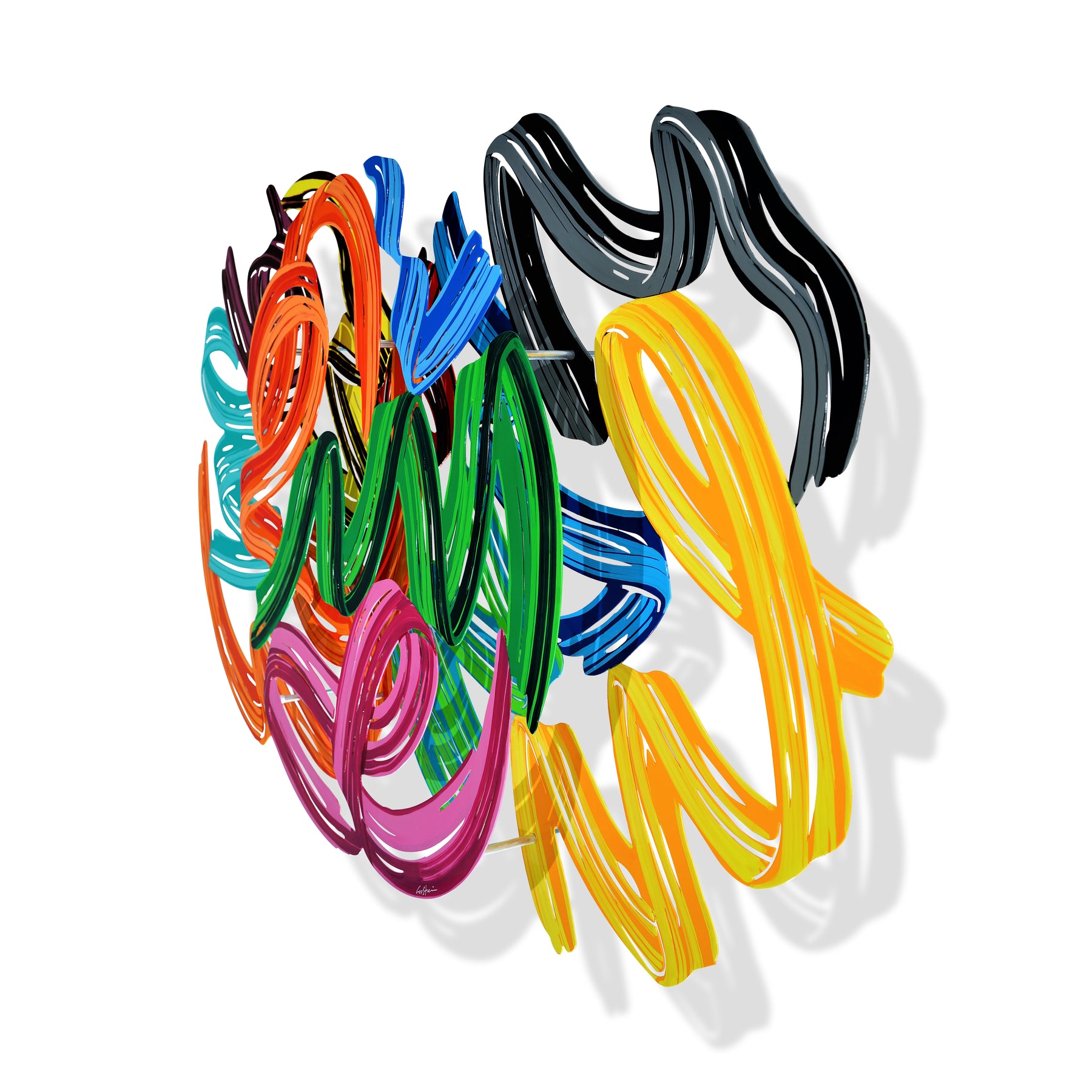 Oval Brush Strokes
