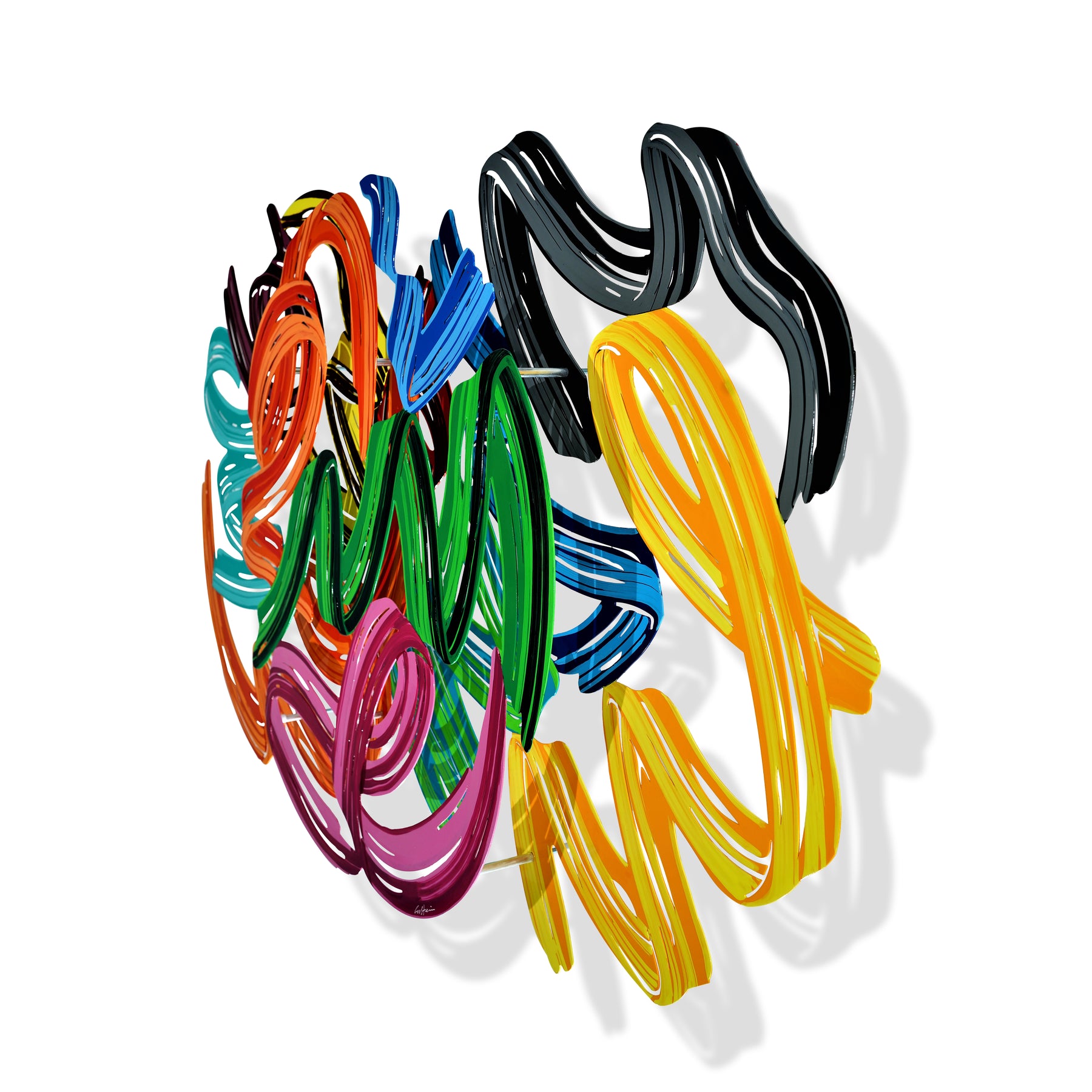 Oval Brush Strokes