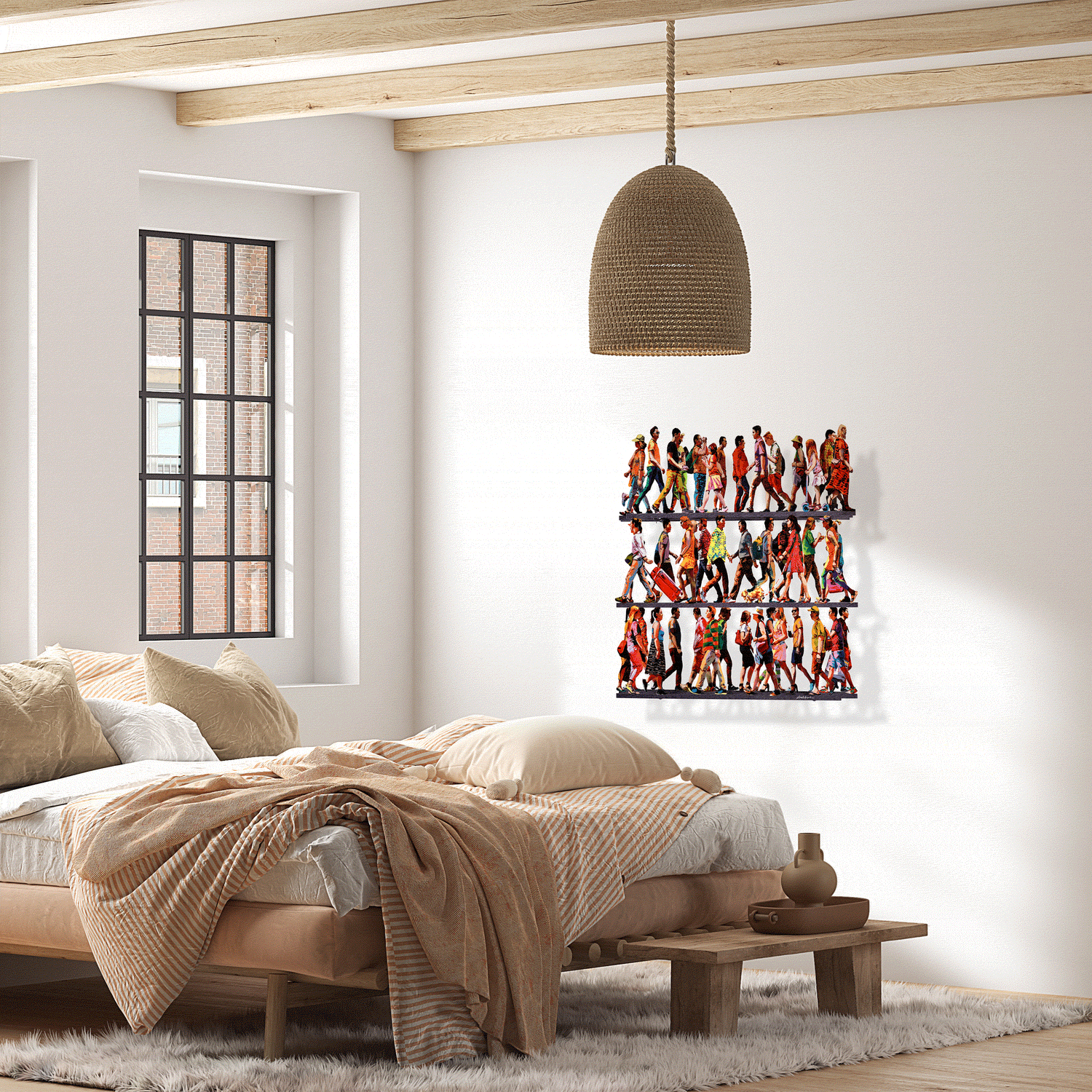 New Year Art Refresh 2027: Elevate Your Space with 3D Metal Sculptures - David Gerstein 3D Metal Wall Sculpture