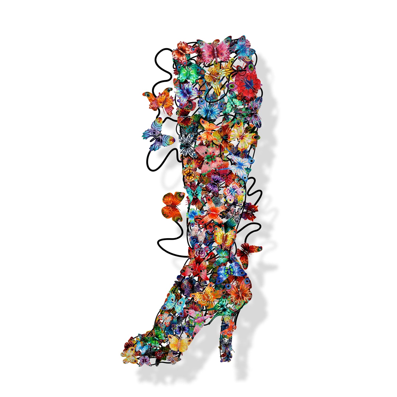 David Gerstein Birds: The Freedom of Avian Art - David Gerstein 3D Metal Wall Sculpture