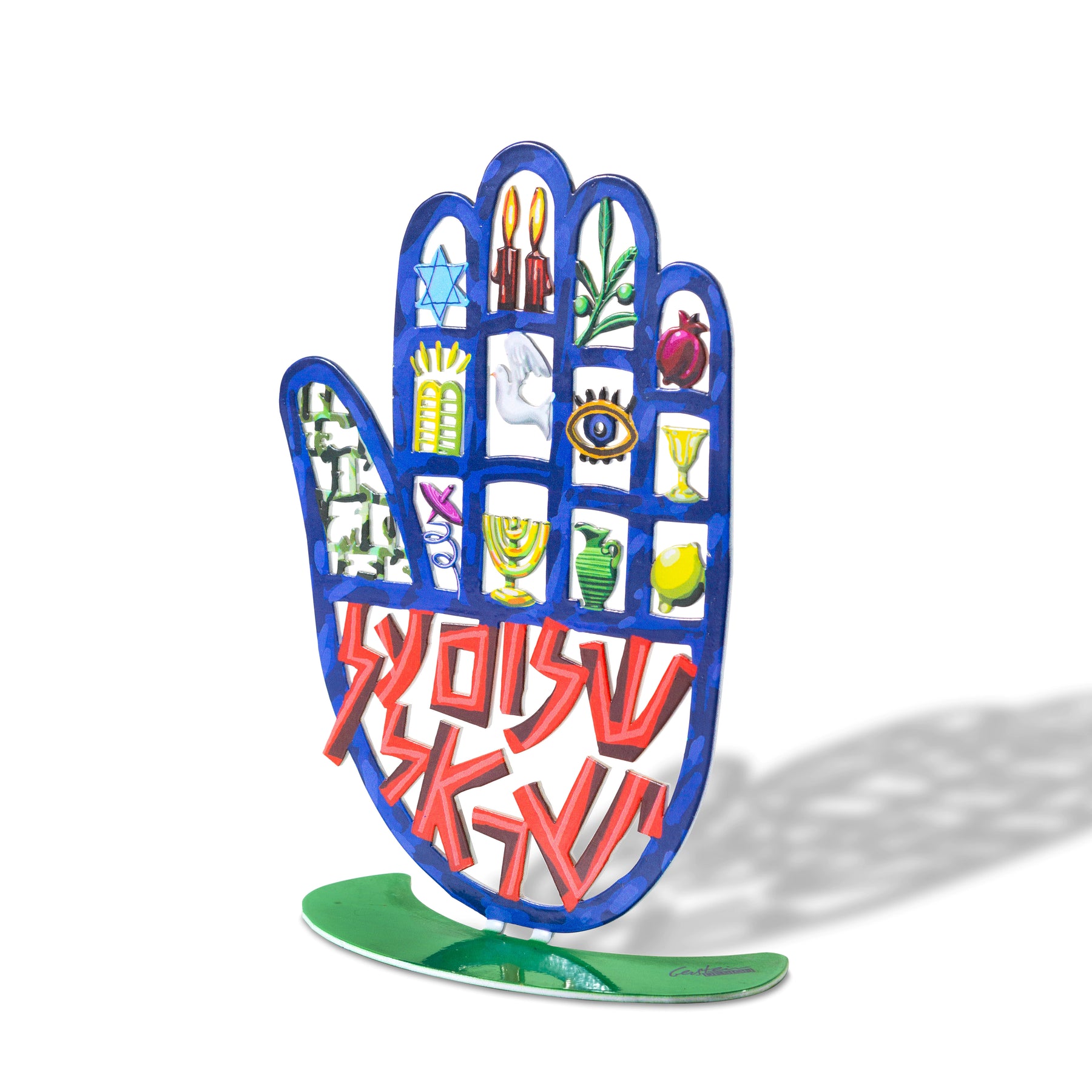 Hamsa-Shalom Al Israel-Motives<br>$130.00