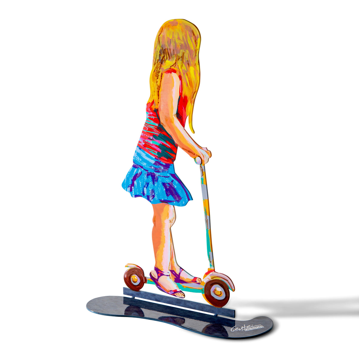 Girl on Scooter<br>$230.00