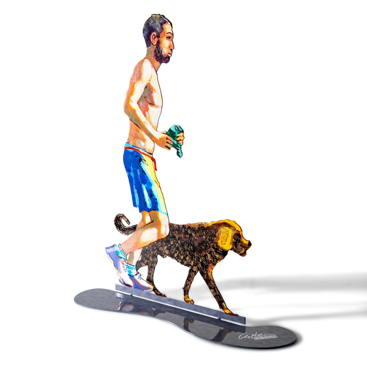 Jogger with Dog<br>$230.00