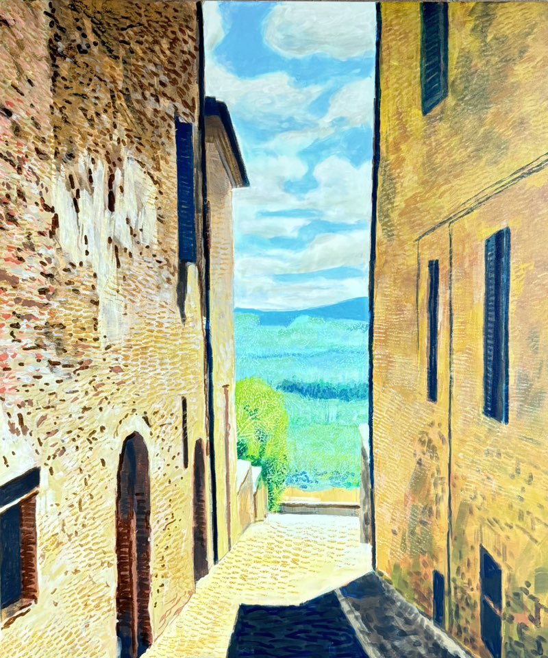 Through the Alley in Monte Gaviona