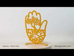 Hamsa-Olive Tree<br>$130.00